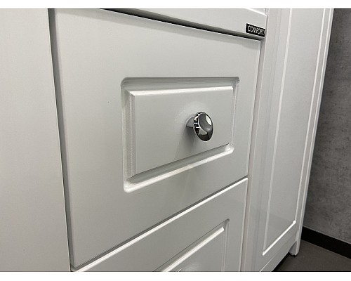 Тумба с раковиной Comforty Тбилиси 90 00003132630 Белая