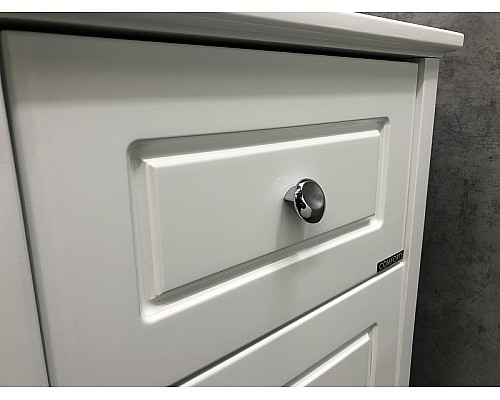 Тумба с раковиной Comforty Тбилиси 90 00003132630 Белая