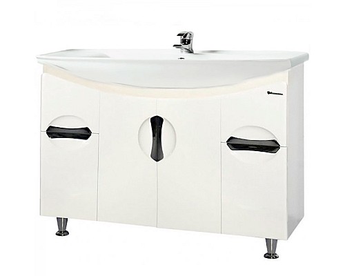 Тумба под раковину Bellezza Лагуна 105 4632118000014 Белая