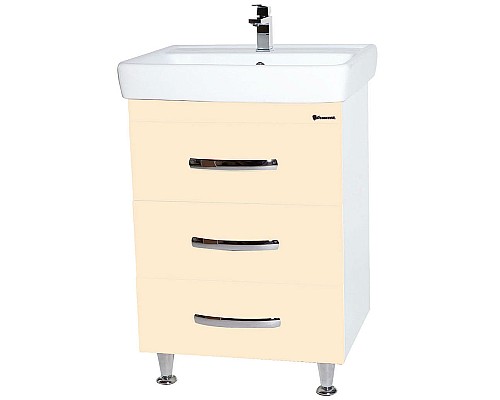 Тумба под раковину Bellezza Рокко 50 4633706660078 Бежевая