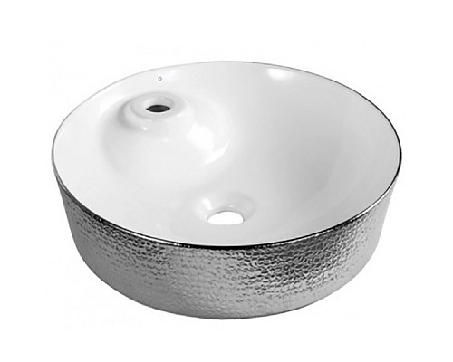 Раковина-чаша CeramaLux 45 D1306H021 Белая Серебряная