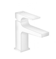 Смеситель для раковины Hansgrohe Metropol однорычажный белый матовый
