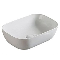 Раковина керамическая накладная SantiLine SL-1105