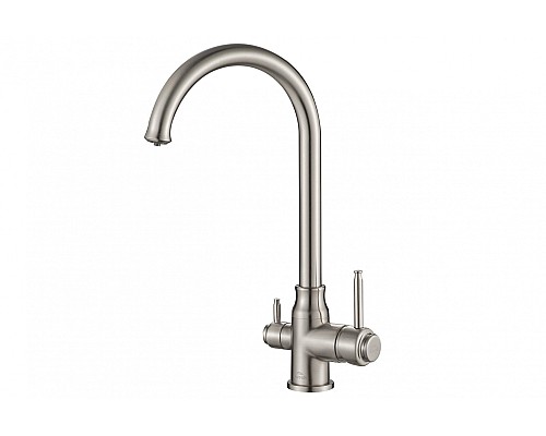 Смеситель для кухни ZORG Steel Hammer SH 763 SATIN