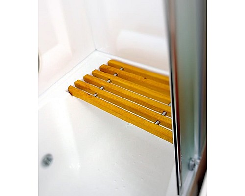 Душевой бокс Radomir Элис 2 168x85 L 1-04-1-1-5-0960 профиль Белый стекло прозрачное