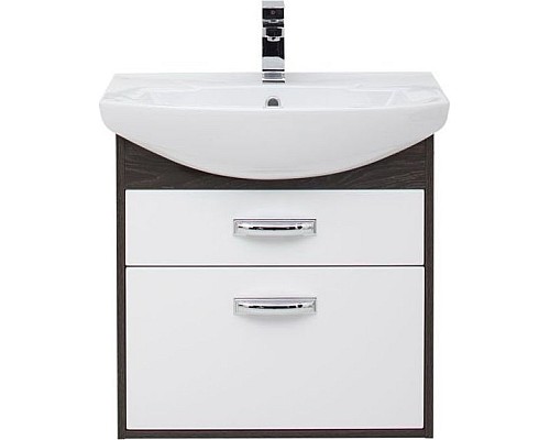 Тумба под раковину Aquanet Грейс 65 198378 подвесная 2 ящика Дуб кантенбери