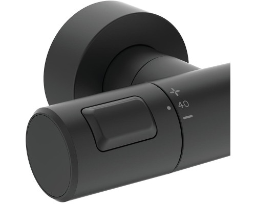 Душевая система Ideal Standard Ceratherm T25 A7546XG с термостатом Черная матовая