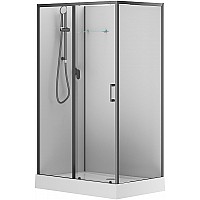 Душевая кабина Aquanet Passion EVO Black 120х80 L 282012 без гидромассажа