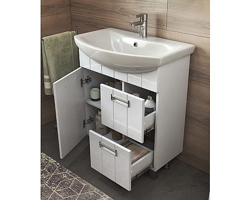 Тумба под раковину Vigo Diana 70 tn.DIA.BAL.70.1D.2Y Белая