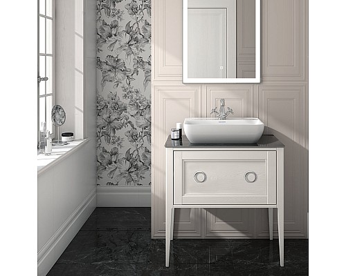 Раковина Kerama Marazzi PLAZA накладная 55, белая глянцевая PLR.wb.55.1 Раковина Kerama Marazzi PLAZA накладная 55, белая глянцевая PLR.wb.55.1