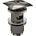 Донный клапан WasserKRAFT Wiese A167 click-clack Оружейная сталь