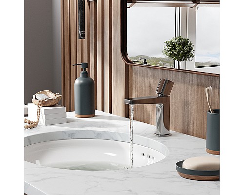 Смеситель для раковины WasserKRAFT Naab 8603 Хром