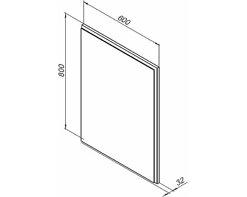 Комплект мебели для ванной Aquanet Nova Lite 60 302532 подвесной Белый глянец