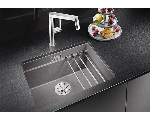 Кухонная мойка Blanco Etagon 500-U Silgranit 522227 Антрацит