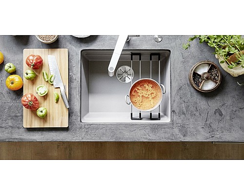 Кухонная мойка Blanco Etagon 500-U Silgranit 522227 Антрацит