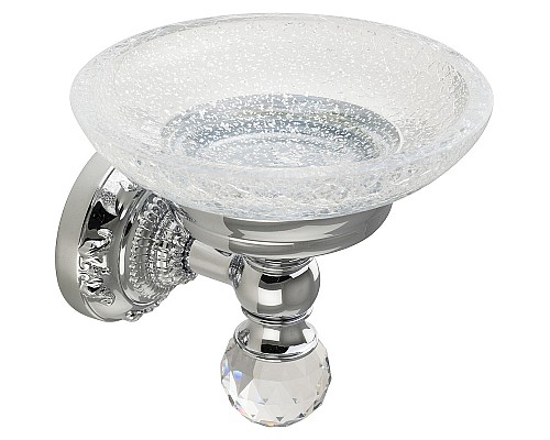 Мыльница Migliore Cristalia 16790 Хром с кристаллом Swarovski Мыльница Migliore Cristalia 16790 Хром с кристаллом Swarovski