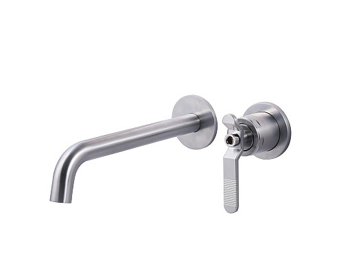 Смеситель для раковины настенный матовый хром Bronze de Luxe 1760'SLoft 5530CC