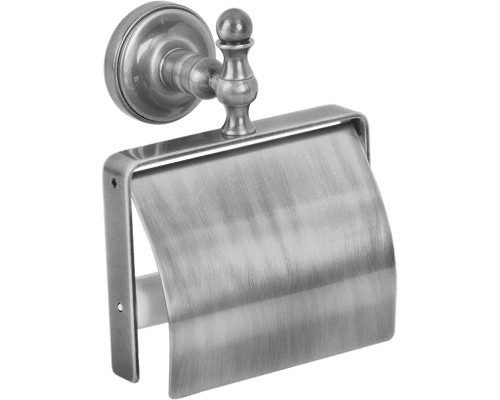 Держатель туалетной бумаги Migliore Mirella 17148 с крышкой Argento Brunito