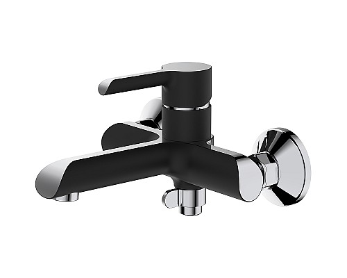 Смеситель для ванны Haiba HB60805-7 Черный Хром