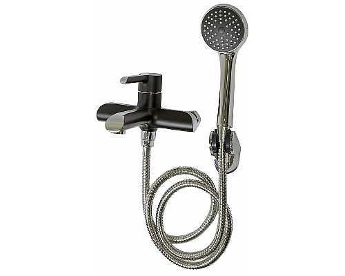 Смеситель для ванны Haiba HB60805-7 Черный Хром