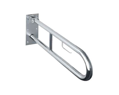 Опорный U- образный поручень с держателем рулона Bemeta 813 mm 301102282