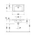 Раковина-столешница Duravit Starck 3 85 Белая