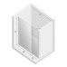 Душевая дверь NEW TRENDY NEW SOLEO PLUS 120x195 (хром)