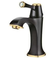 Смеситель для раковины Creavit Elegant Черный Золото