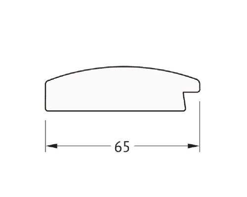 Зеркало Evoform Definite 76х56 Орех