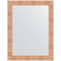 Зеркало Evoform Definite 86х66 BY 3178 в багетной раме - Соты медь 70 мм