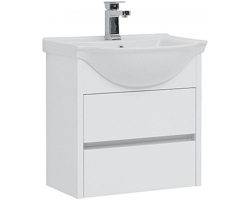 Тумба под раковину Aquanet Сидней 60 243667 подвесная Белая