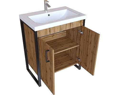 Тумба под раковину 1MarKa Grunge Loft 70Н Ц0000008499 Дуб вотан Тумба под раковину 1MarKa Grunge Loft 70Н Ц0000008499 Дуб вотан