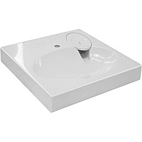 Раковина Эстет Lea 60 ФР-00001624 на стиральную машину Белая