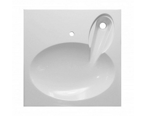 Раковина Эстет Lea 60 ФР-00001624 на стиральную машину Белая