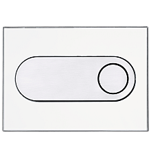 Клавиша смыва Pestan Fluenta ONYX белая 40006363