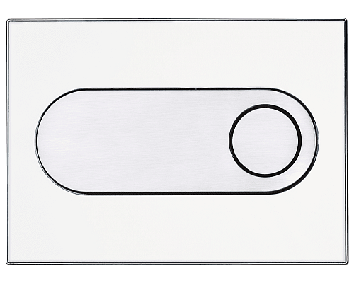 Клавиша смыва Pestan Fluenta ONYX белая 40006363