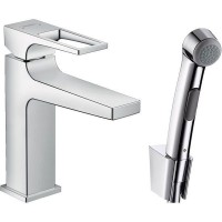 Смеситель с гигиеническим душем Hansgrohe Metropol 74522000