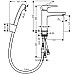 Смеситель с гигиеническим душем Hansgrohe Metropol 74522000