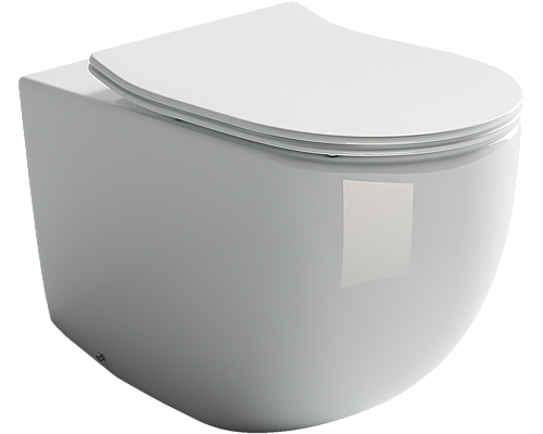 Напольный приставной унитаз Ceramica Nova Metropol Rimless CN4004