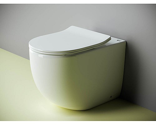 Напольный приставной унитаз Ceramica Nova Metropol Rimless CN4004