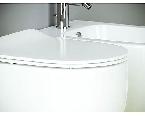 Напольный приставной унитаз Ceramica Nova Metropol Rimless CN4004