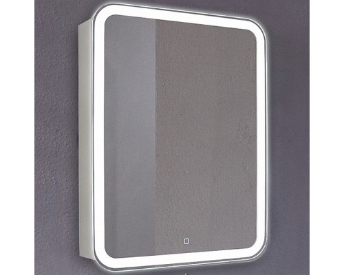 Зеркальный шкаф Azario Фиджи 50 LED-00002362 с подсветкой Белый