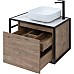 Тумба под раковину Aquanet Nova Lite Loft 75R 261657 подвесная Дуб рустикальный