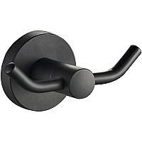 Двойной крючок Haiba HB8705-2 Черный матовый