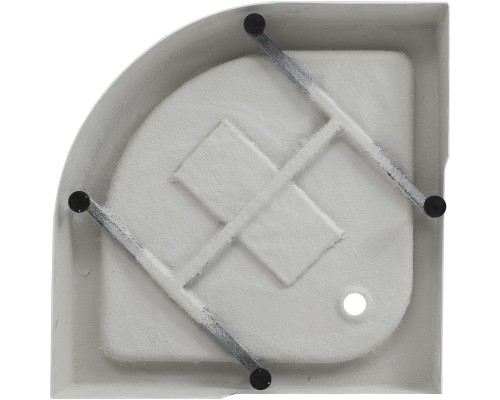 Акриловый поддон для душа Aquanet HX515 90x90 293844 Белый