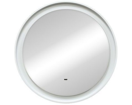 Зеркало Art&Max Napoli AM-Nap-800-DS-F-White с подсветкой с бесконтактным выключателем Белое матовое