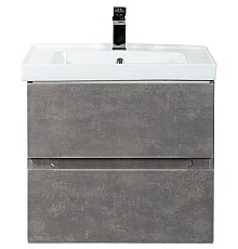 Тумба под раковину Art&Max AM-Techno-600-2C-SO-FC305 подвесная Айс Какао