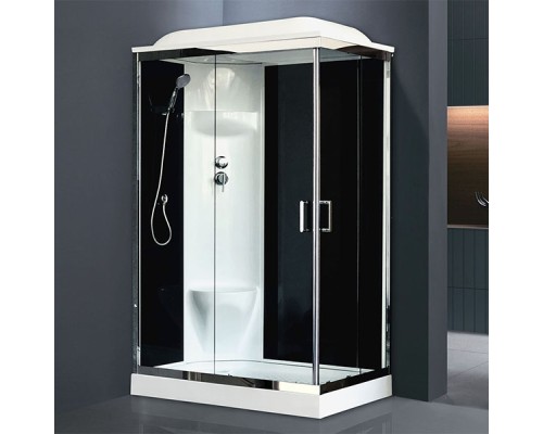 Душевая кабина Royal Bath HP 120х80 задняя стенка Черная