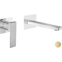 Смеситель для раковины Webert Pegaso PE830606010, золото