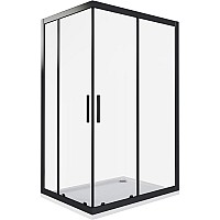 Душевой уголок Good Door Cofe CR-120-80-C-B 120x80 КФ00008 Черный